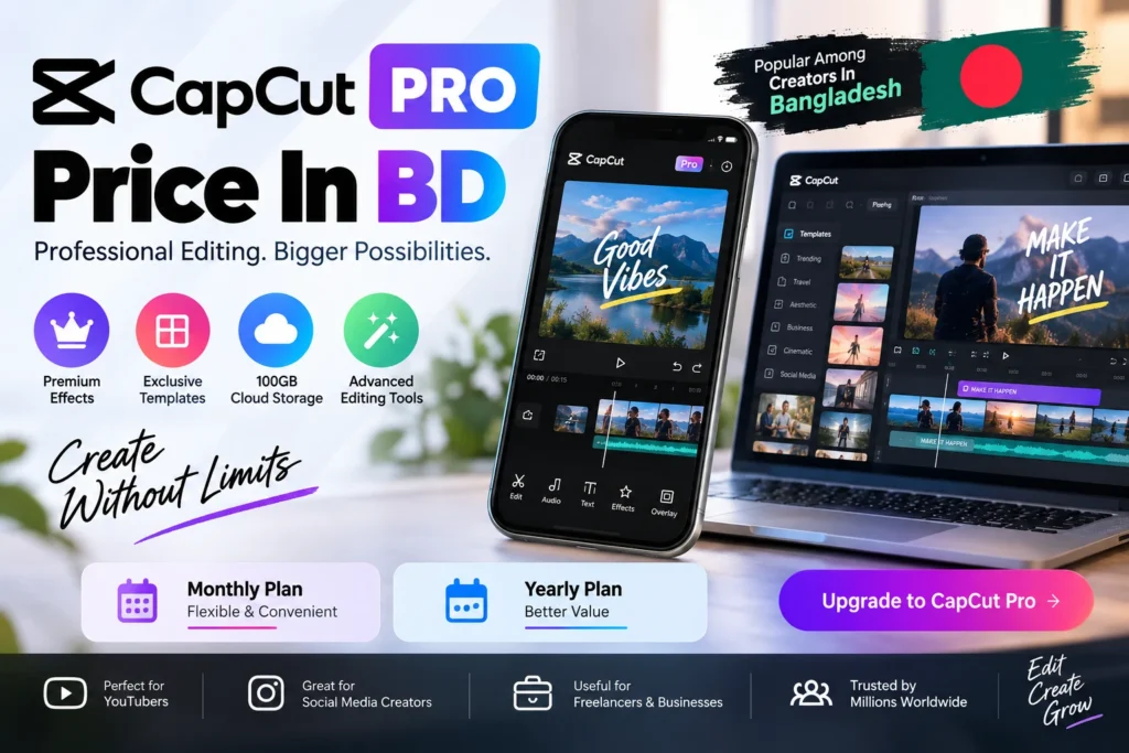 CapCut Pro Price In BD 